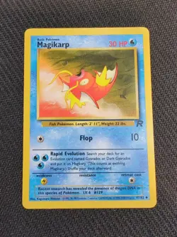 Pokemon TCG Magikarp Team Rocket 47 Regular Unlimited Uncommon - Image 1