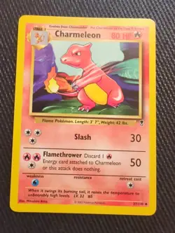 Pokemon TCG Charmeleon Legendary Collection 37 Regular Uncommon NM - Image 1