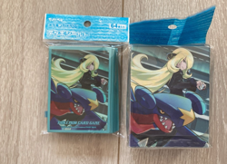 Pokemon Center Japan Cynthia & Garchomp Deck Box And Card Sleeves - Image 1