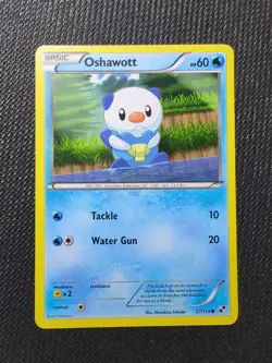 Pokemon TCG Oshawott Black and White 27 Regular Common - Image 1