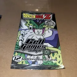 Dragon Ball Z CCG Cell Games Saga 10 Card Booster Pack 2000, Sealed - Image 2