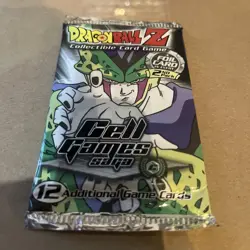 Dragon Ball Z CCG Cell Games Saga 10 Card Booster Pack 2000, Sealed - Image 3