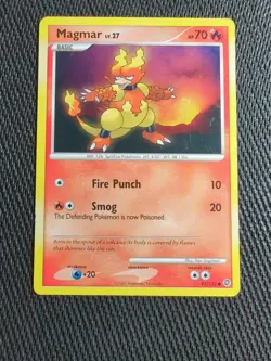 Pokemon TCG Marvelous Magmar Secret Wonders 93/132 Regular Common - Image 1