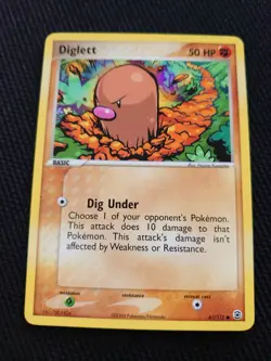 Pokemon TCG Diglett EX FireRed & LeafGreen 61 Regular Common NM - Image 1