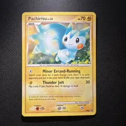 Pachirisu - DP04 Diamond and Pearl Promos Pokemon #DP4 (2007) Promo Holo LP - Image 1