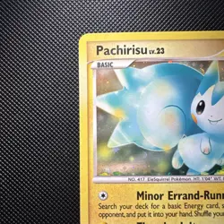 Pachirisu - DP04 Diamond and Pearl Promos Pokemon #DP4 (2007) Promo Holo LP - Image 2