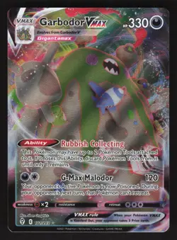 Garbodor VMAX 101/203 Ultra Rare Pokemon SWSH07: Evolving Skies - Image 1