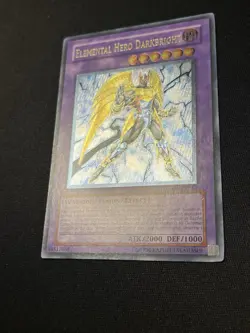 Elemental Hero Darkbright - TAEV-EN042 - Ultimate Rare - Unlimited NM - Image 3