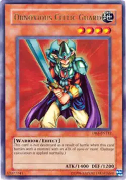Yugioh! LP Obnoxious Celtic Guard - DB2-EN112 - Ultra Rare - Unlimited Edition L - Image 1
