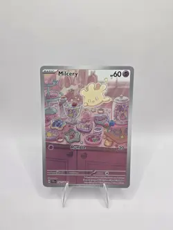 Milcery 152/142 Pokemon Card Stellar Crown Illustration Rare Psychic Type NM - Image 1