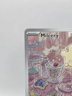 Milcery 152/142 Pokemon Card Stellar Crown Illustration Rare Psychic Type NM - Image 3