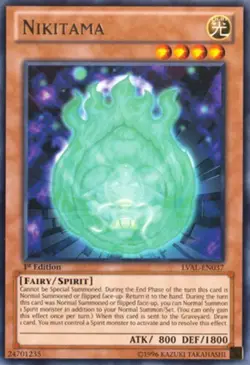 Yugioh! LP Nikitama - LVAL-EN037 - Rare - Unlimited Edition Lightly Played, Engl - Image 1