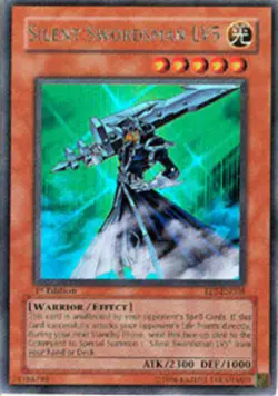 Yugioh! LP Silent Swordsman LV5 - FET-EN008 - Ultra Rare - 1st Edition Lightly P - Image 1