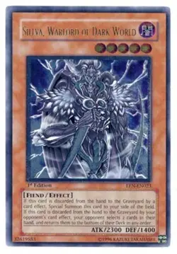 Yugioh! LP Sillva, Warlord of Dark World - EEN-EN023 - Ultimate Rare - Unlimited - Image 1