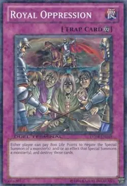 Yugioh! LP Royal Oppression - DT04-EN048 - Common - Duel Terminal Lightly Played - Image 1