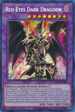 Yugioh! LP Red-Eyes Dark Dragoon - MP22-EN264 - Prismatic Secret Rare - 1st Edit - Image 1