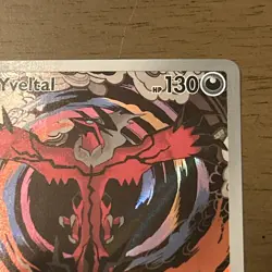 Yveltal 205/182 Scarlet & Violet Paradox Rift Pokemon TCG Card NM Condition - Image 3
