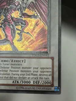 Yugioh! LP Red Dragon Archfiend - TDGS-EN041 - Ultimate Rare - Unlimited Edition - Image 3