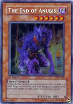 Yugioh! LP The End of Anubis - AST-000 - Secret Rare - 1st Edition Lightly Playe - Image 1