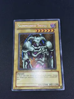 Yu-Gi-Oh - Summoned Skull Bpt-002 Reversed Secre Rare Limited Edition 1996 - Image 1