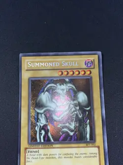 Yu-Gi-Oh - Summoned Skull Bpt-002 Reversed Secre Rare Limited Edition 1996 - Image 2
