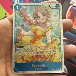 One Piece TCG OP15-053 SR Rebecca Adventure on Kami's Island English OP15 - Image 2