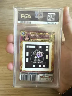 2011 PSA 10 One Piece Portgas D Ace AR Formation C/02 WANTED Carddass POP 8 - Image 2