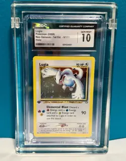 2000 Pokemon Neo Genesis 1st Edition #9/111 Lugia Holo CGC 10 GEM MINT - Image 1