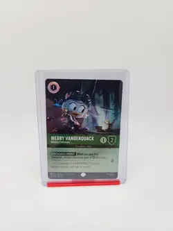 Disney Lorcana Whispers in the Well - Webby Vanderquack 211/204 - Epic - Foil - Image 1