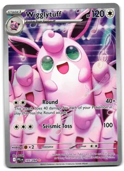 Wigglytuff 105/094 - Phantasmal Flames Illustration Rare Pokemon TCG - NM Card - Image 1