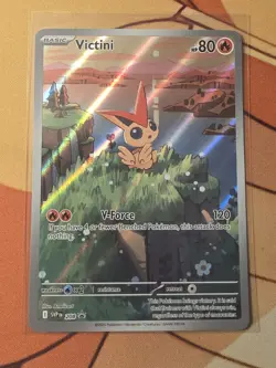 Victini 208 SV Scarlet & Violet Promo Cards Black Bolt & White Flare - Image 1