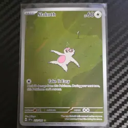 Pokemon Slakoth SSP Rare Holo 212/191 Basic 60 HP Beast Card English 2024 - Image 1