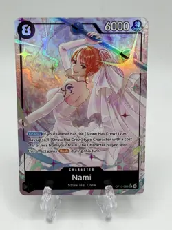 Nami OP15-086 SR Parallel Adventure on KAMI’s Island ONE PIECE Card ENGLISH OP15 - Image 1