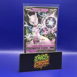 Mewtwo V 030/078 Pokemon Go 2022 - NM Ultra Rare Pokemon Card - NM - Image 1