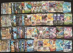 200 Lot Pokemon TCG Chinese Card RR RRR VMAX Gengar Rayquaza Mewtoo #12 FI38 - Image 1