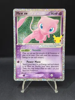 Mew Ex 88/92 Celebrations Classic Collection Holo Pokemon Card NM - Image 1