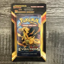Pokemon TCG XY Evolutions Booster Pack +5 Cards Blister Pack - Image 1