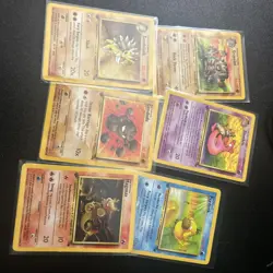 Pokemon 6 card fossil lot - Image 1