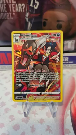2022 Houndoom Trainer Gallery TG10/TG30 Brilliant Stars Pokemon Card - Image 1