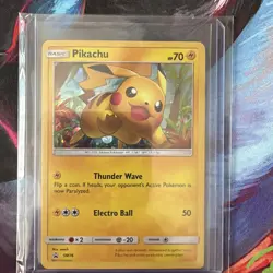 Pikachu SM76 Blackstar Promo Holo Rare Card NM/M Unplayed - Image 1