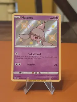 Pokemon TCG Shining Fates Shiny Vault 4 Card Lot NM Hatenna Rillaboom Toxtricity - Image 2