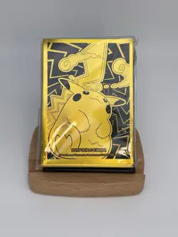 Pokemon Official Golden Pikachu 64 Card Sleeves China Exclusive - Image 1