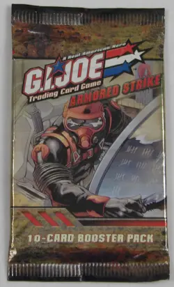 G.I. Joe Trading Card Game: Armored Strike 10-Card Booster Pack SEALED - Image 1