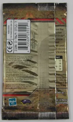 G.I. Joe Trading Card Game: Armored Strike 10-Card Booster Pack SEALED - Image 2
