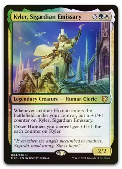 Kyler, Sigardian Emissary #4 (Foil) (NM) Midnight Hunt MIC Magic MTG - Image 1