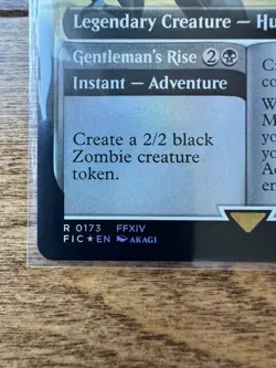 Magic MTG Final Fantasy - Hildibrand Manderville EXTENDED ART FOIL R 0173 - Image 2