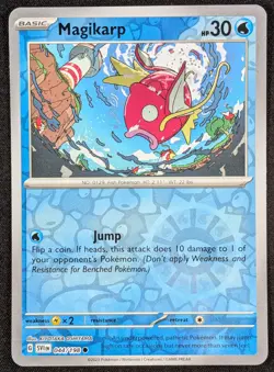 Magikarp 2023 Scarlet & Violet Reverse Holo Pokemon Card 044/198 NM) - Image 1