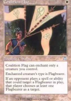 4x Coalition Flag ~ Lightly Played Apocalypse MTG Magic x4 4 UltimateMTG Playset - Image 1