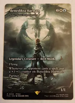 Benedikta Harman - Ishai, Ojutai Dragonspeaker FCA #53 Rare Showcase Regular NM+ - Image 1