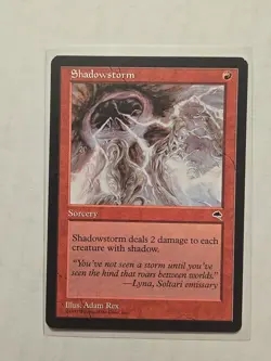 Shadowstorm - Tempest - MP - Uncommon - Sorcery - MTG - Image 1